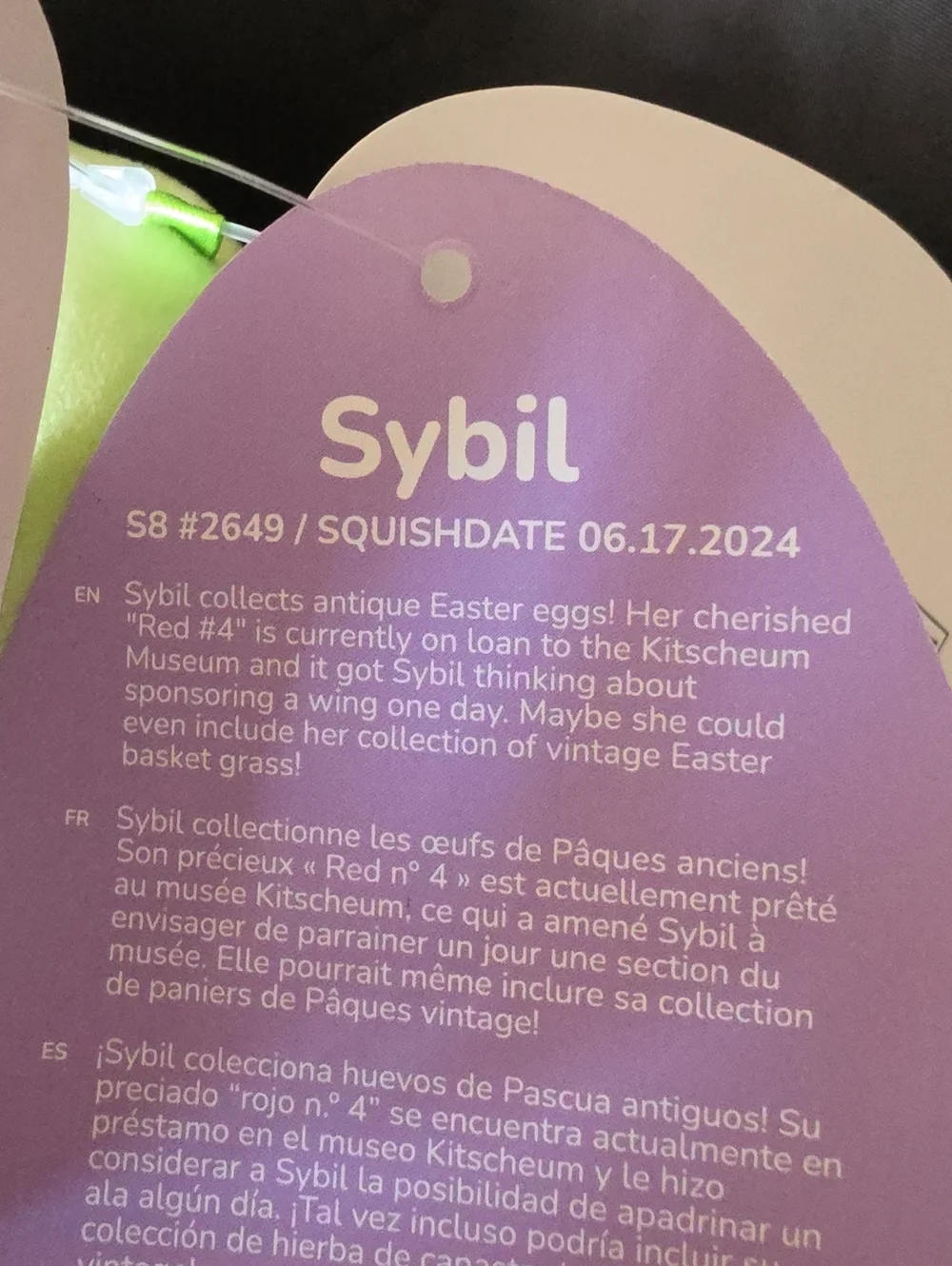 Sybil the Green Bee, 8